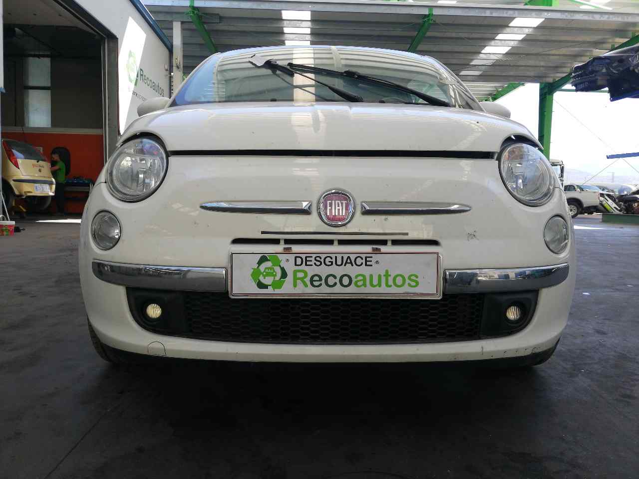 FIAT 500 2 generation (2008-2024) Vasemman etuoven sisäkahvan kehys 2PUERTAS, 2PUERTAS+ 19809156