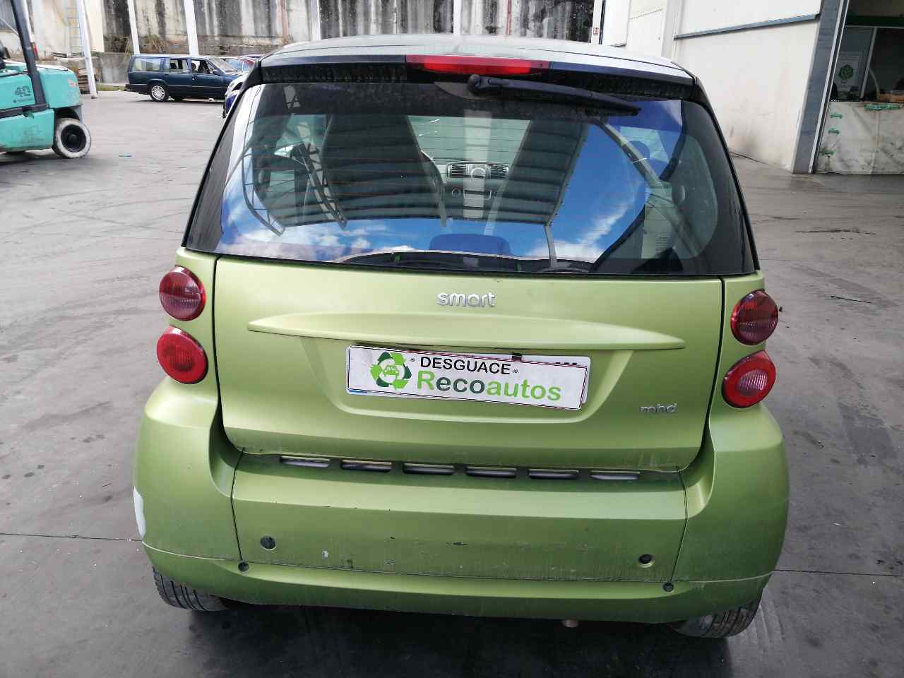 TOYOTA Fortwo 2 generation (2007-2015) Крышка багажника VERDE, 2PUERTAS, A4517570006CC5L+ 24130946