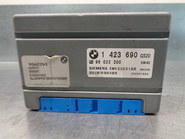 BMW 5 Series E39 (1995-2004) Gearbox Control Unit 1423690, 5WK33501AB 19794437
