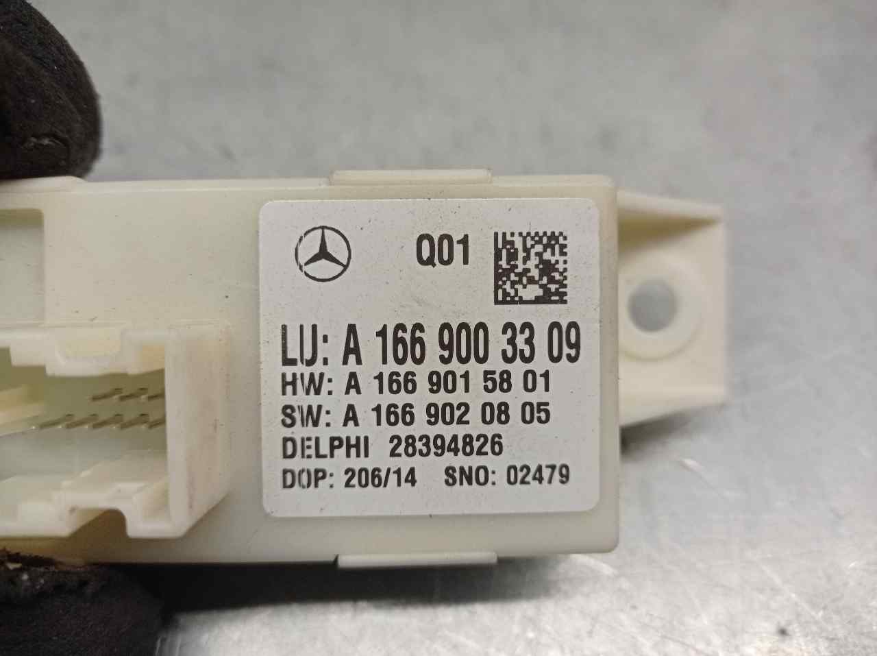 MERCEDES-BENZ CLA-Class C117 (2013-2016) Other Control Units A1669003309, 28394826, DELPHI 21698107