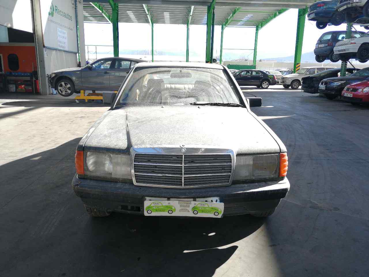 MERCEDES-BENZ 190 (W201) 1 generation (1982-1993) Bagasjelokk bak 4PUERTAS,4PUERTAS+VERDE 19786487