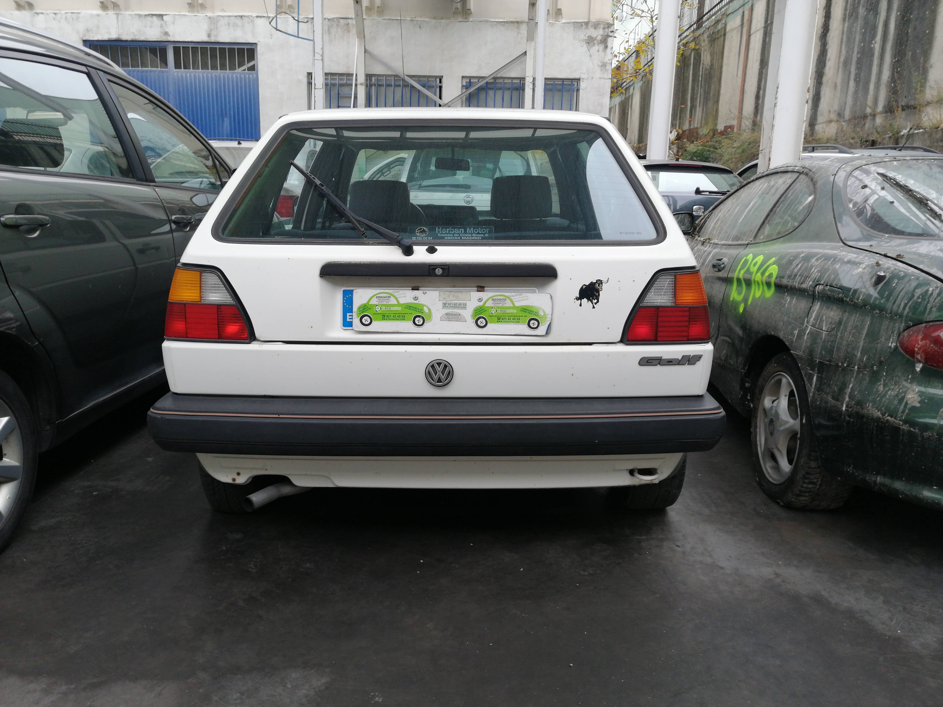 AUDI Golf 2 generation (1983-1992) Πίσω ενισχυτική μπάρα σύγκρουσης CESTA8B,CESTA8B+ 19774663