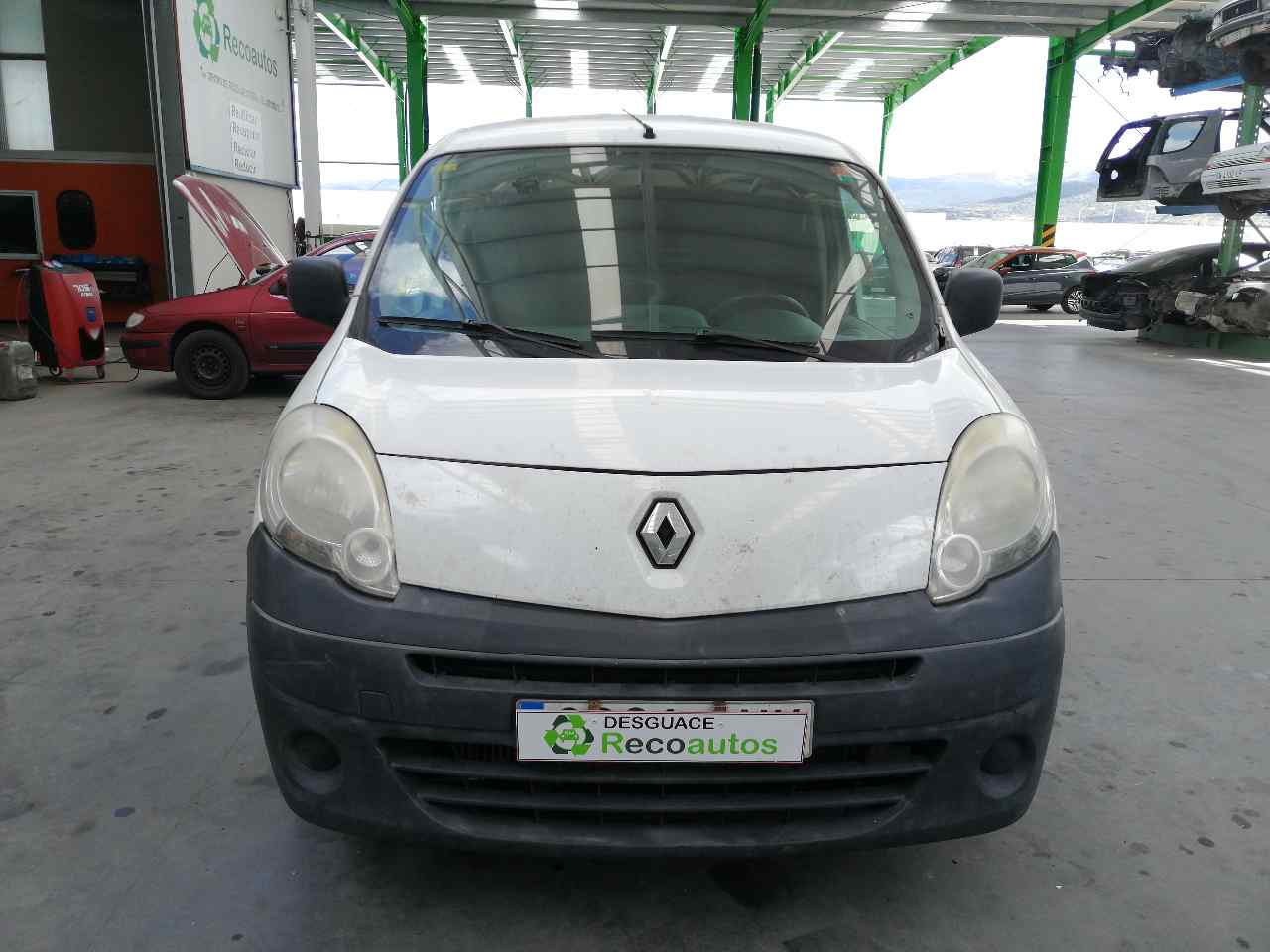 RENAULT Kangoo 2 generation (2007-2021) Priekinis dešinys sparnas BLANCA,7751718632+ 19807004