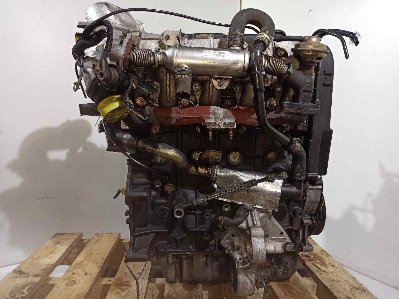 PEUGEOT 307 1 generation (2001-2008) Engine RHS, 10DYLX, 4117458 19811806