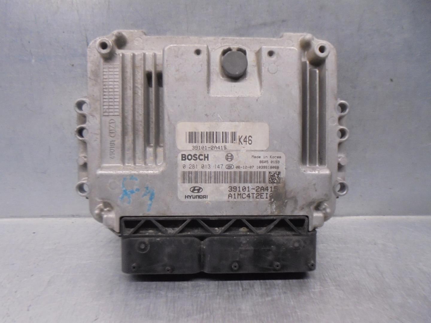 HYUNDAI Accent MC (2006-2011) Engine Control Unit ECU 391012A415,0281013147 21733084