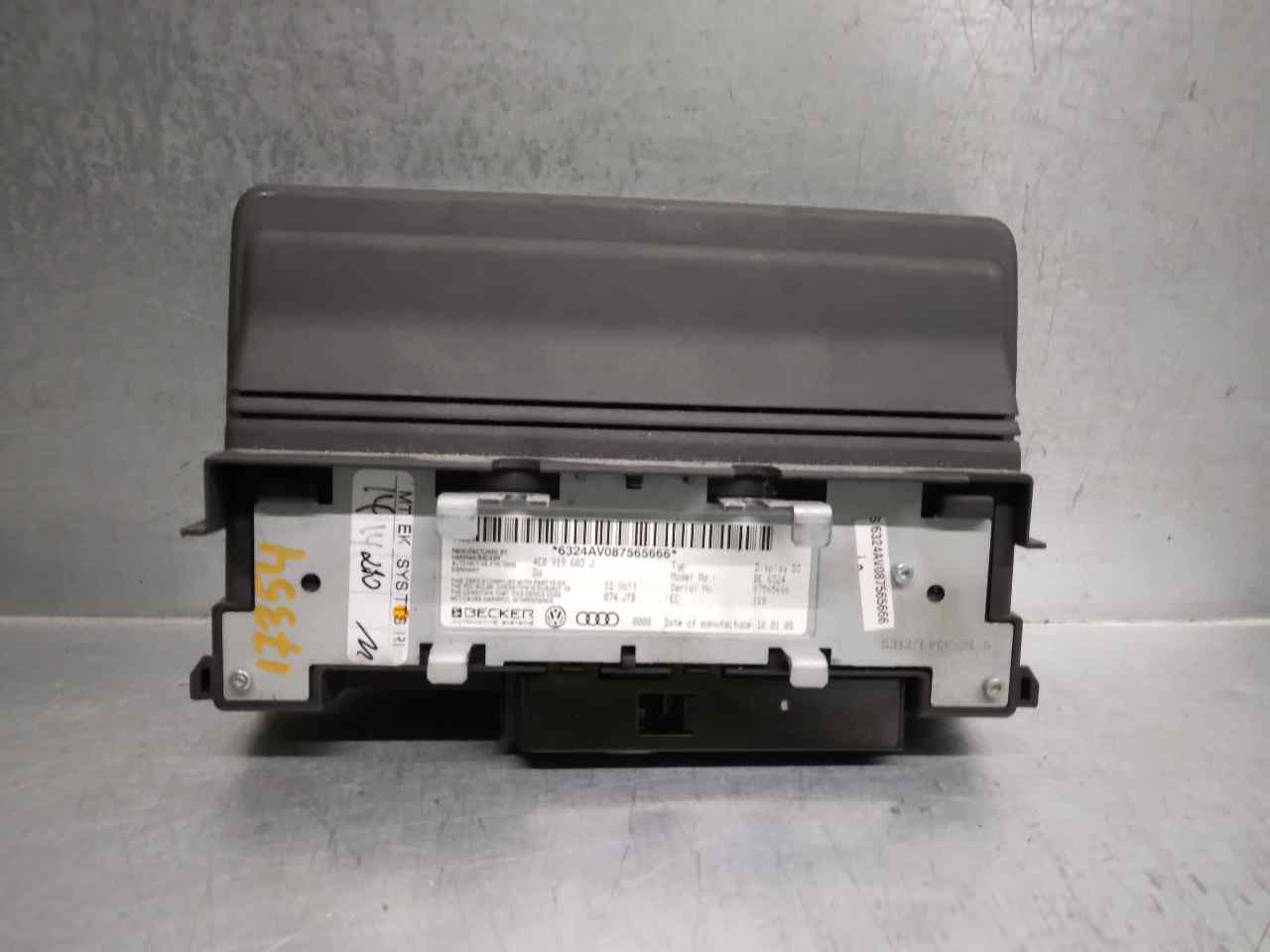 AUDI A8 D3/4E (2002-2010) Other Interior Parts 4E0919603J, BECKER 24139089