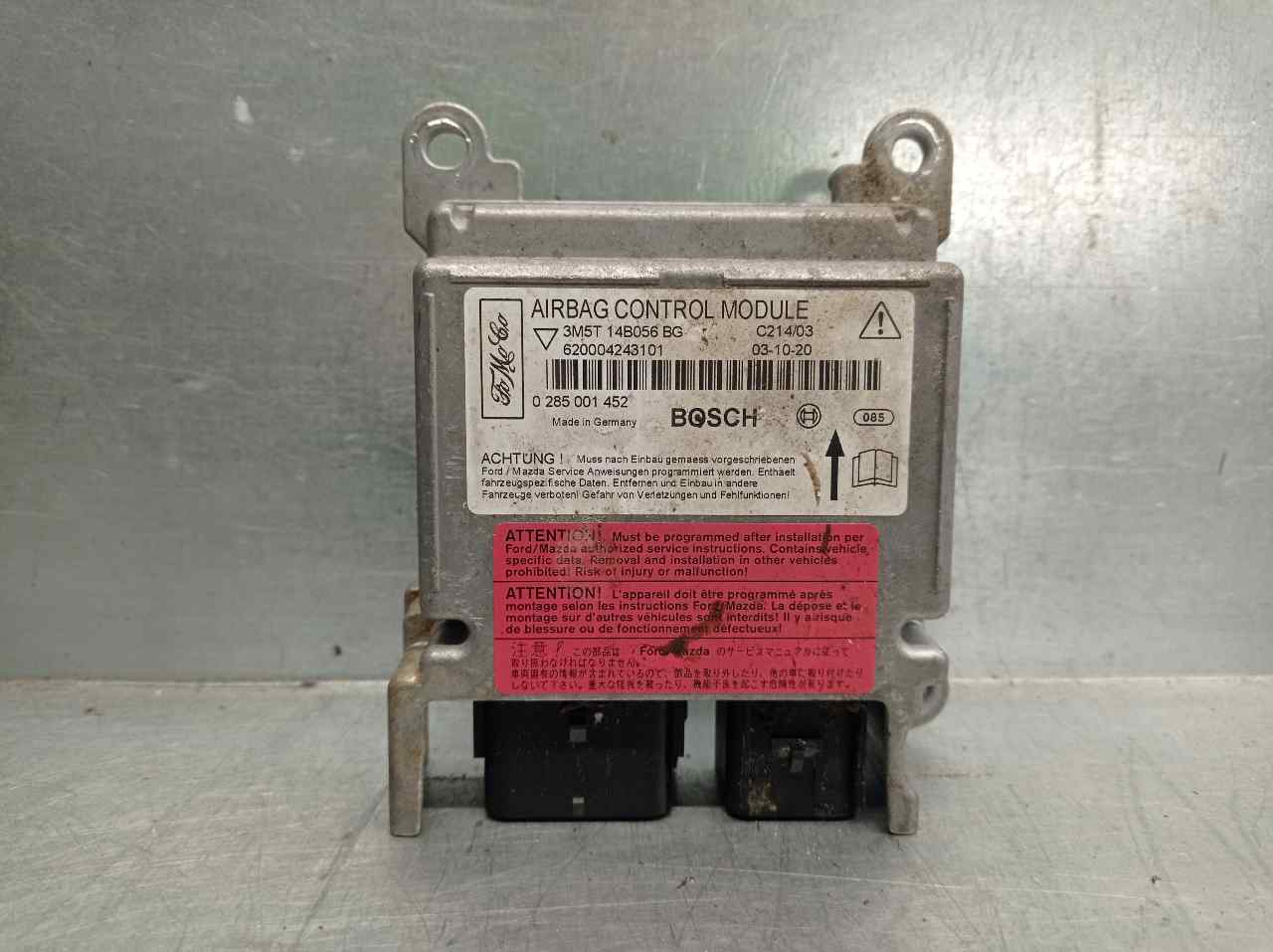 FORD C-Max 1 generation (2003-2010) SRS Control Unit 3M5T14B056BG,0285001452 19832117