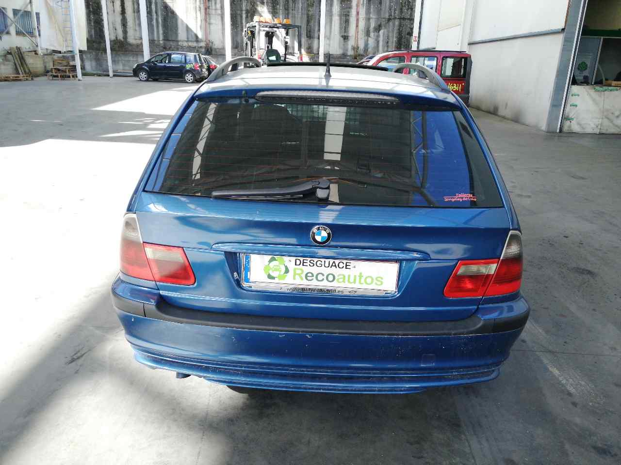 BMW 3 Series E46 (1997-2006) Galinio dangčio spyna 51247026192, 4PINES 19835946