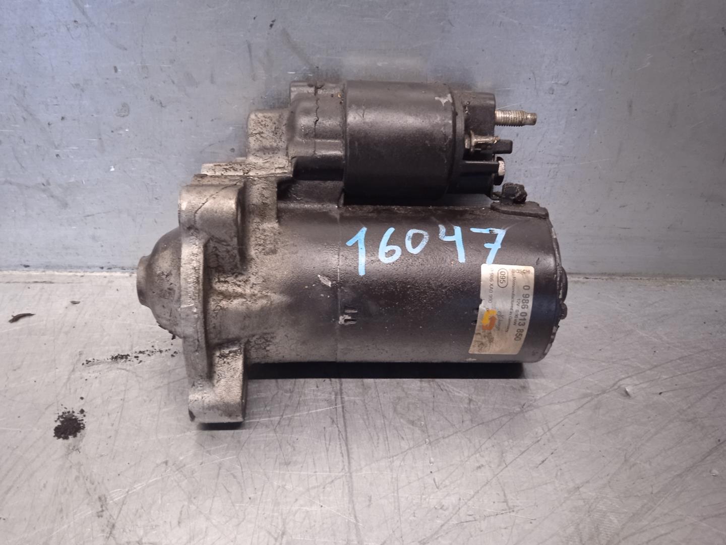 PEUGEOT 206 1 generation (1998-2009) Starter Motor 0986013850,0986XA0990 19825210