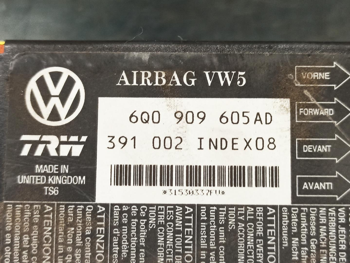 SEAT Cordoba 2 generation (1999-2009) Блок SRS 19836901