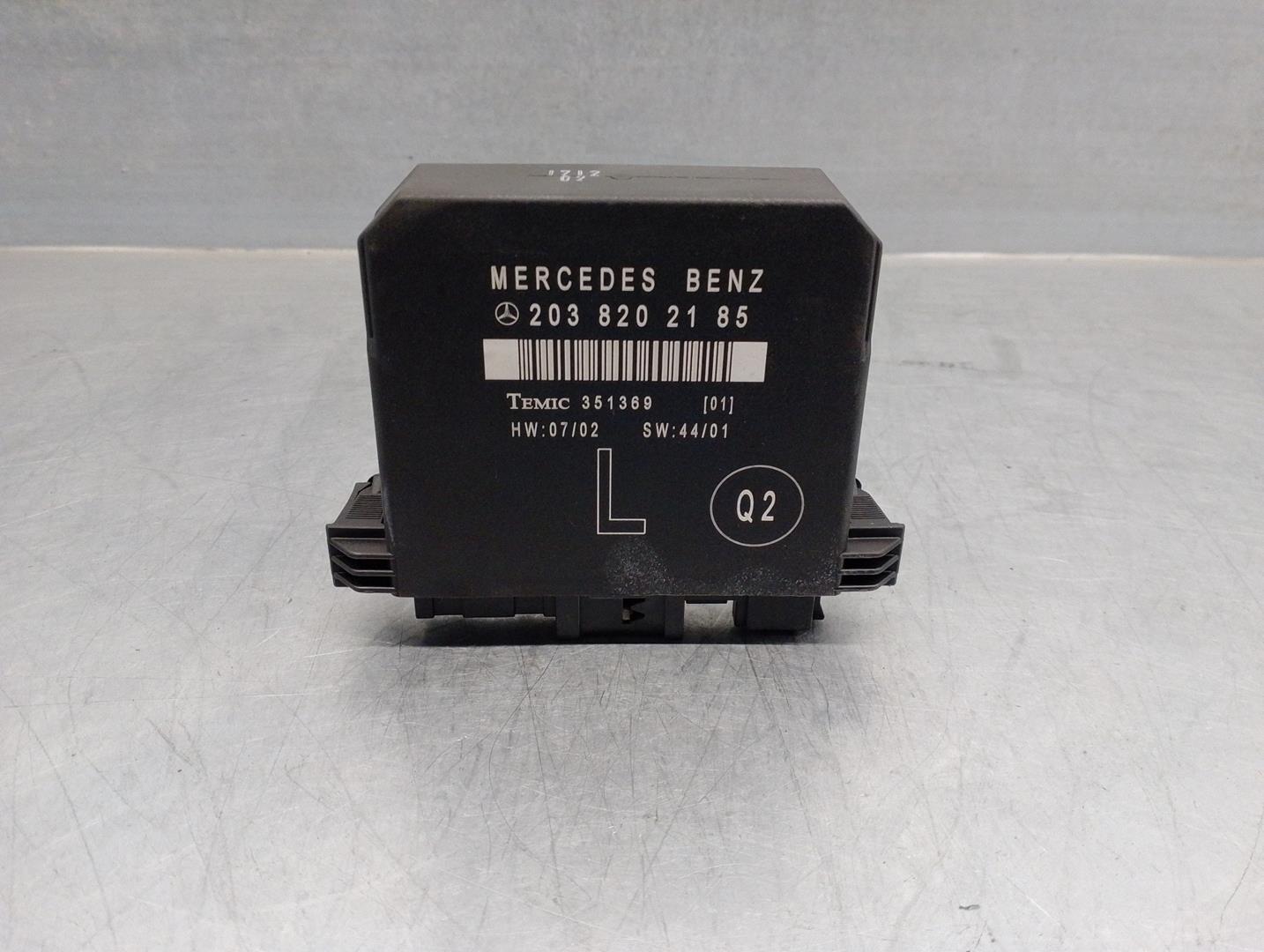 MERCEDES-BENZ C-Class W203/S203/CL203 (2000-2008) Other Control Units 2038202185, 351369, TEMIC 19915650