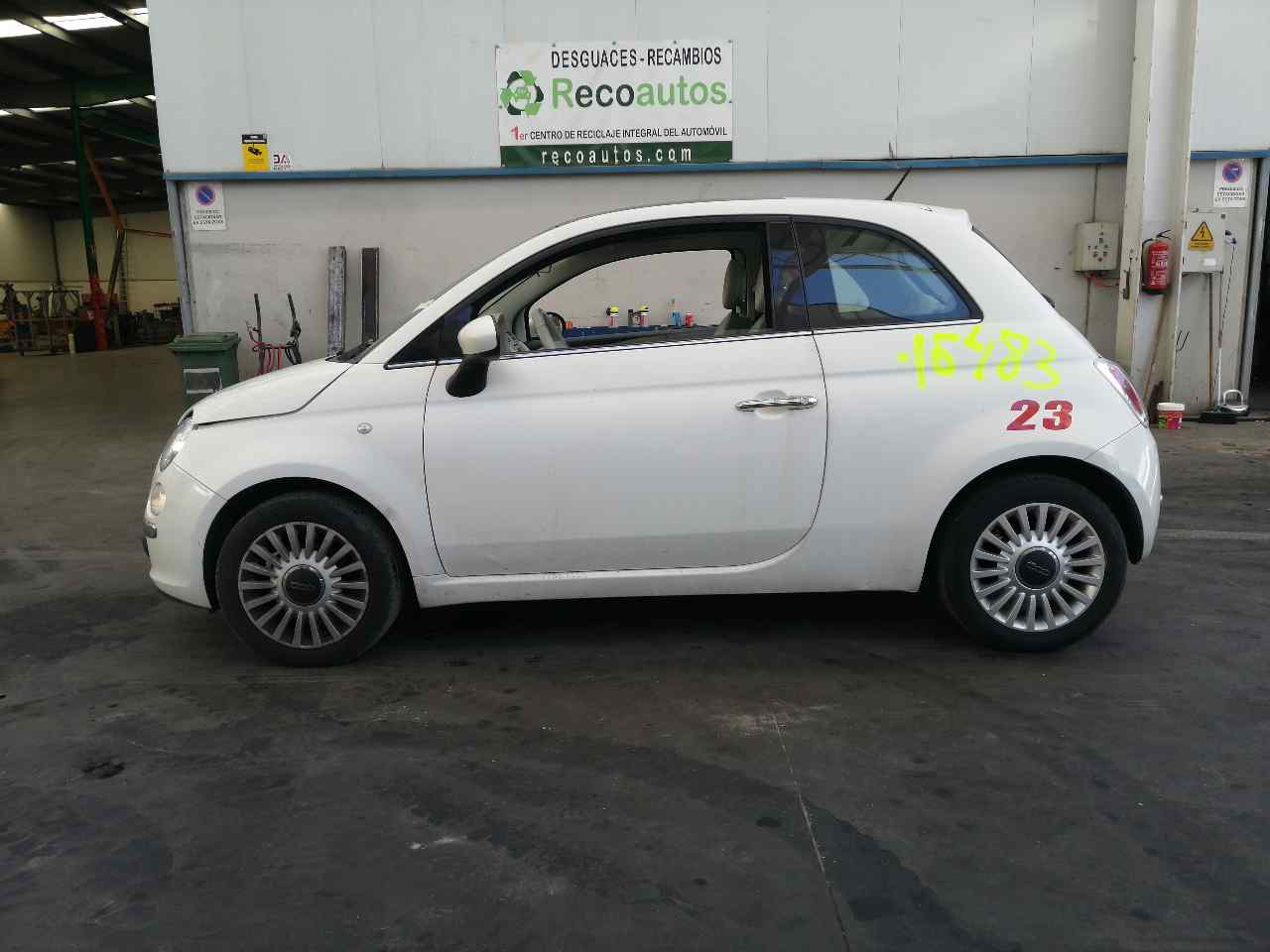 FIAT 500 2 generation (2008-2024) Muut sisäosat 2PUERTAS, 2PUERTAS+ 19809148