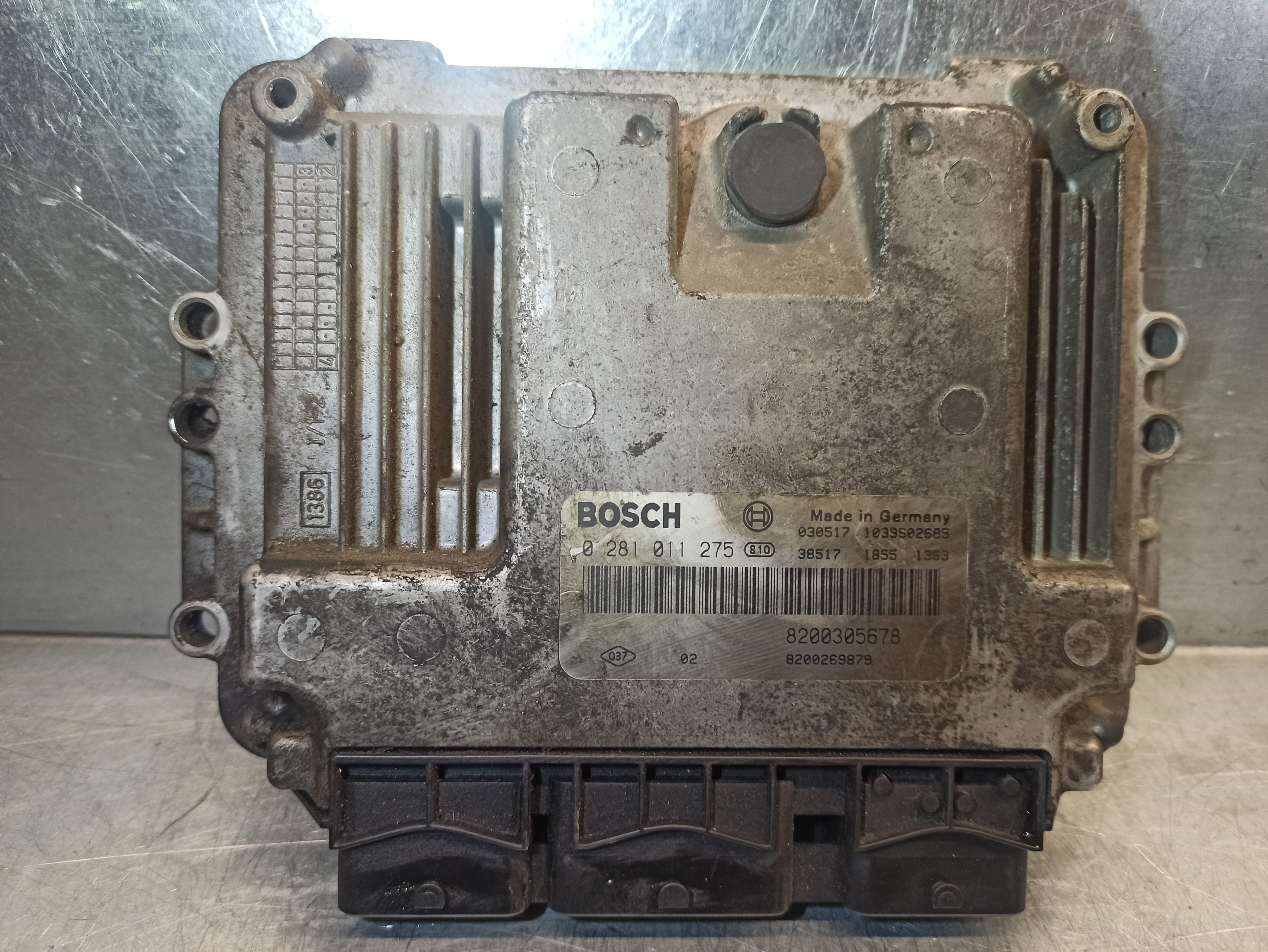 DODGE Scenic 2 generation (2003-2010) Engine Control Unit ECU 0281011275,8200305678+ 19789402