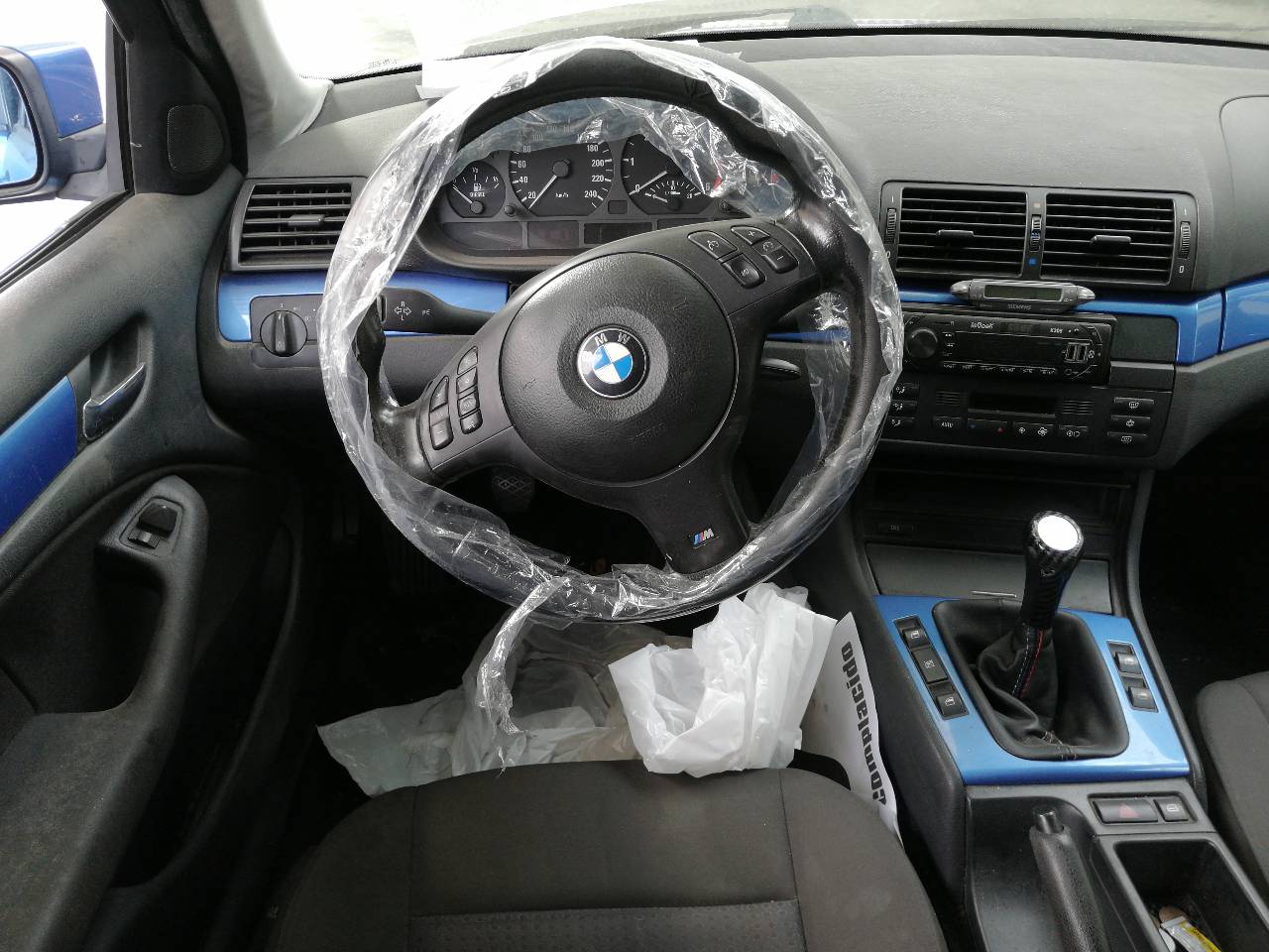 BMW 3 Series E46 (1997-2006) Priekinių kairių durų stiklo pakelėjo varikliukas 676283620630, 2PINES, 5PUERTAS 23967501