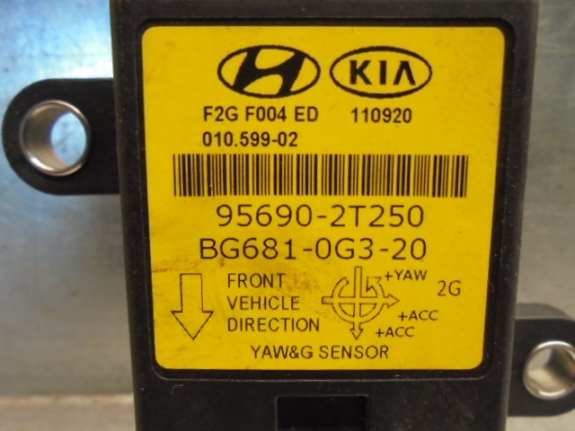 HYUNDAI i40 VF (1 generation) (2011-2020) Other Control Units 956902T250, BG6810G320, MANDO 24120753