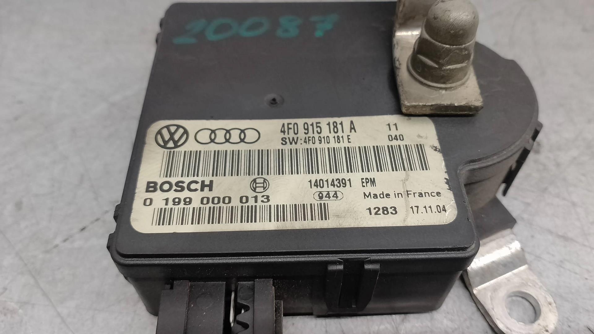 AUDI A6 C6/4F (2004-2011) Другие блоки управления 4F0915181A, 0199000013 24216696