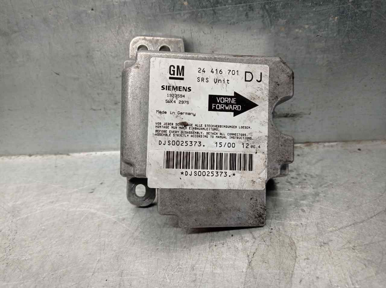 HONDA Vectra B (1995-1999) SRS Control Unit SIEMENS,SIEMENS+5WK42975 19730083