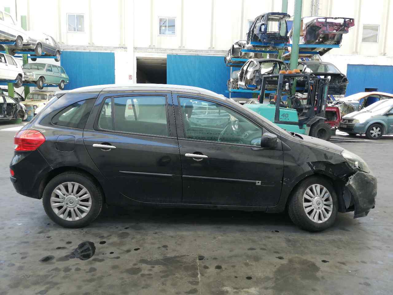 RENAULT Clio 2 generation (1998-2013) Priekšējais kreisais durvju stikls 43R004583,DOT511M352AS2 19836939