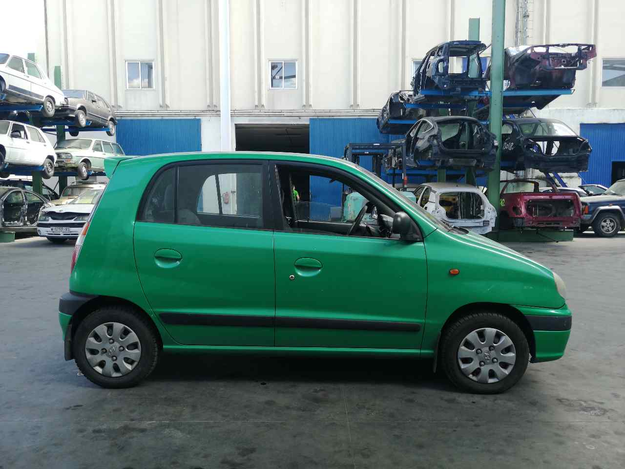 VAUXHALL Atos 1 generation (1997-2003) Aripa stânga față +VERDE 19808849