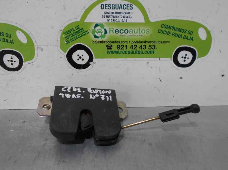 PORSCHE Cordoba 2 generation (1999-2009) Tailgate Boot Lock 3PUERTAS, 3PUERTAS+ 19557932