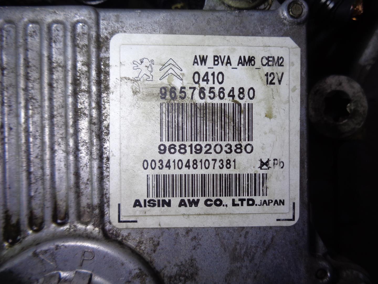 PEUGEOT 607 1 generation (2000-2008) Gearbox 20GG09,0198320A,9681920380 21721459