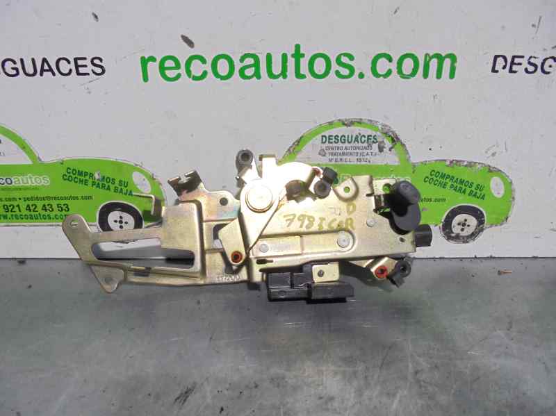 PEUGEOT Partner 1 generation (1996-2012) Rear Right Door Lock CORREDERA, 5PUERTAS 19623347