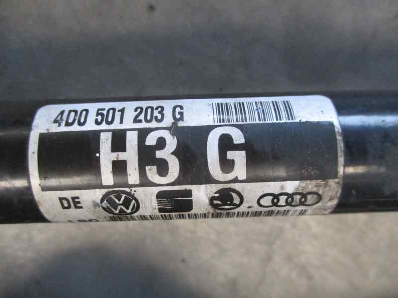 AUDI A8 D2/4D (1994-2002) Arbre de transmission arrière gauche 4D0501203G, H3G 19653467