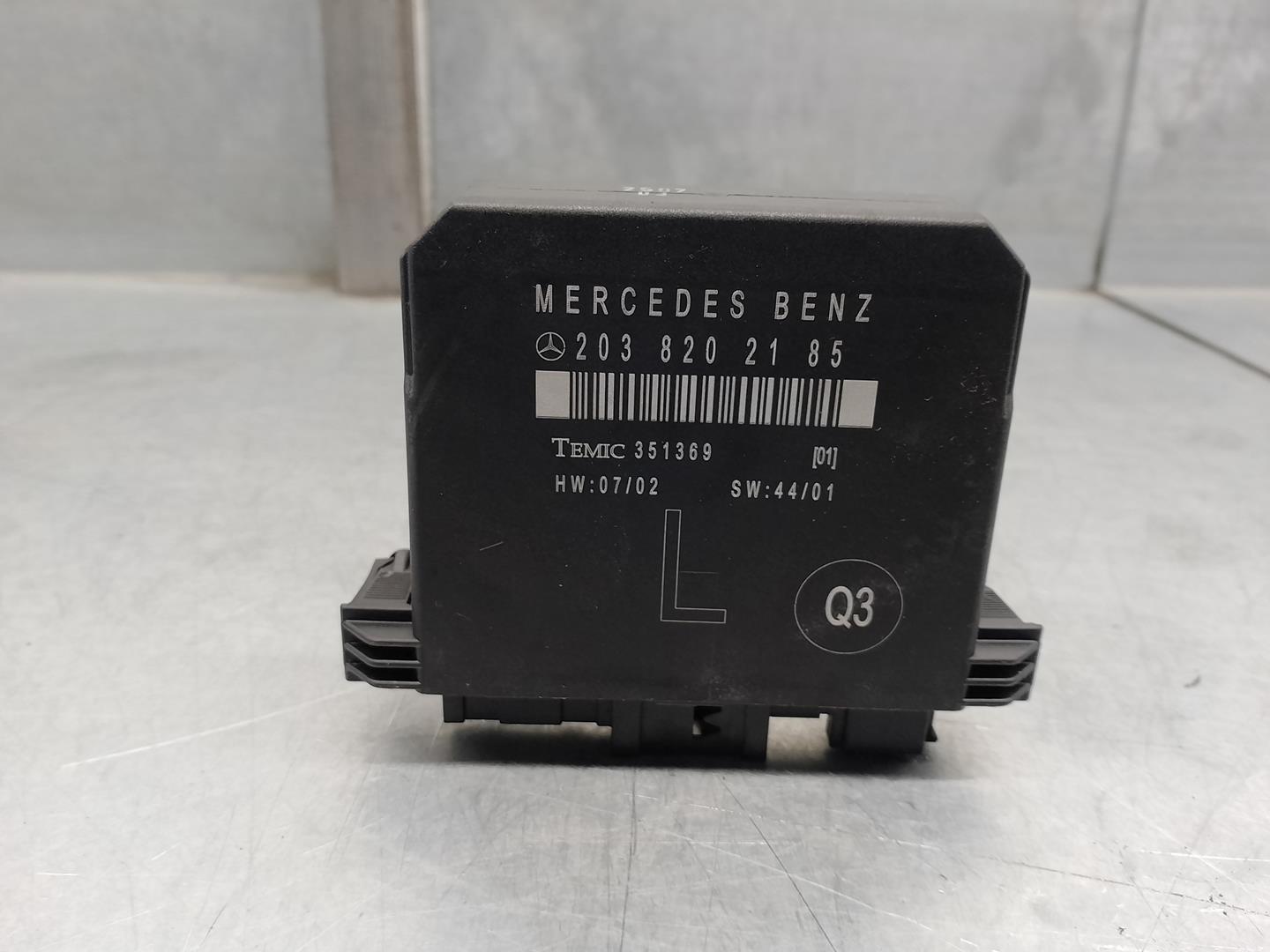 MERCEDES-BENZ C-Class W203/S203/CL203 (2000-2008) Kiti valdymo blokai 2038202185, 351369, TEMIC 24179162