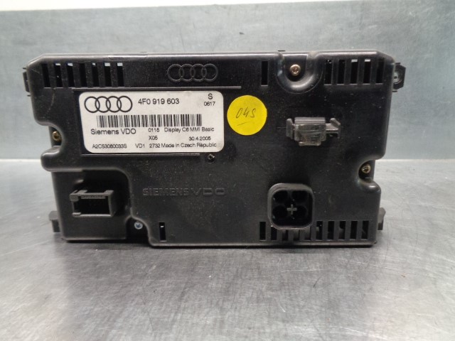 AUDI A6 C6/4F (2004-2011) Other Interior Parts 4F0919603S, A2C53080033S, SIEMENS 19836312