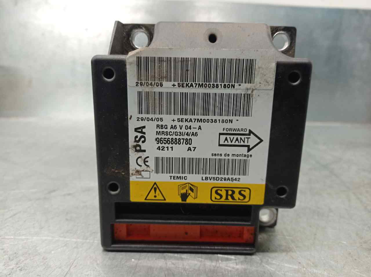 FORD USA C2 1 generation (2003-2009) SRS Control Unit TEMIC, TEMIC+5EKA7M0038180N 19782216