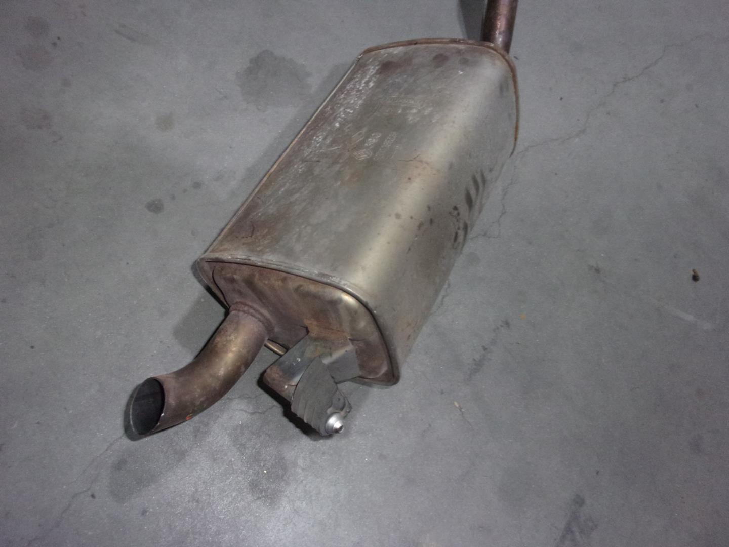 RENAULT Twingo 2 generation (2007-2014) Rear Exhaust Muffler 8200500949, 8200386236, 390 23773497