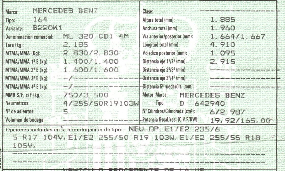 MERCEDES-BENZ M-Class W164 (2005-2011) Задний левый амортизатор A1643200225 19826351