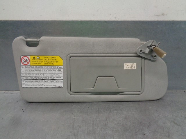 MITSUBISHI ASX 1 generation (2010-2020) Right Side Sun Visor 7620A634HA 19819511