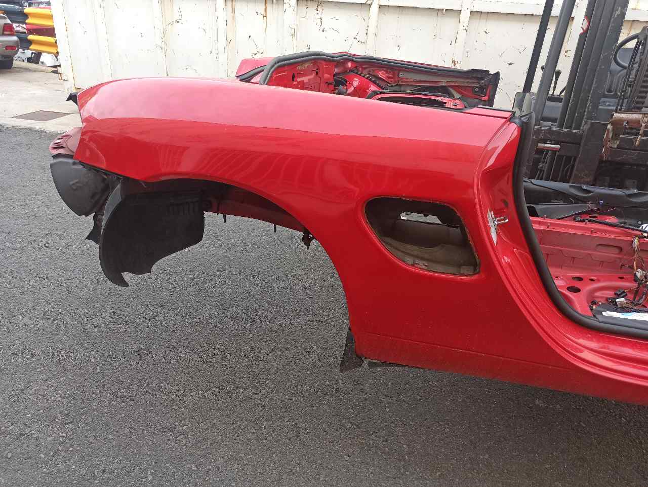 PORSCHE Boxster 986 (1996-2004) Rear Right Fender 98750396202, CORTECARROCERIA 19928653