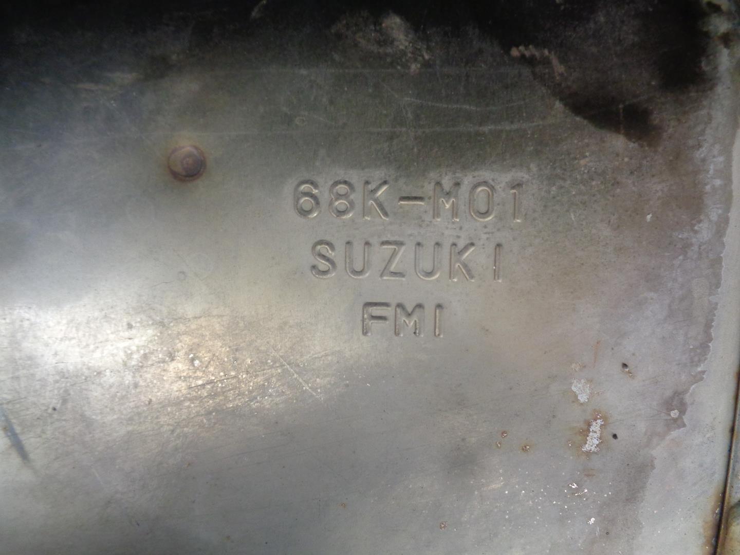 SUZUKI Alto 5 generation (1998-2020) Бачок глушителя задний 68KM01, 14300M68KA0, CESTA16 22781246