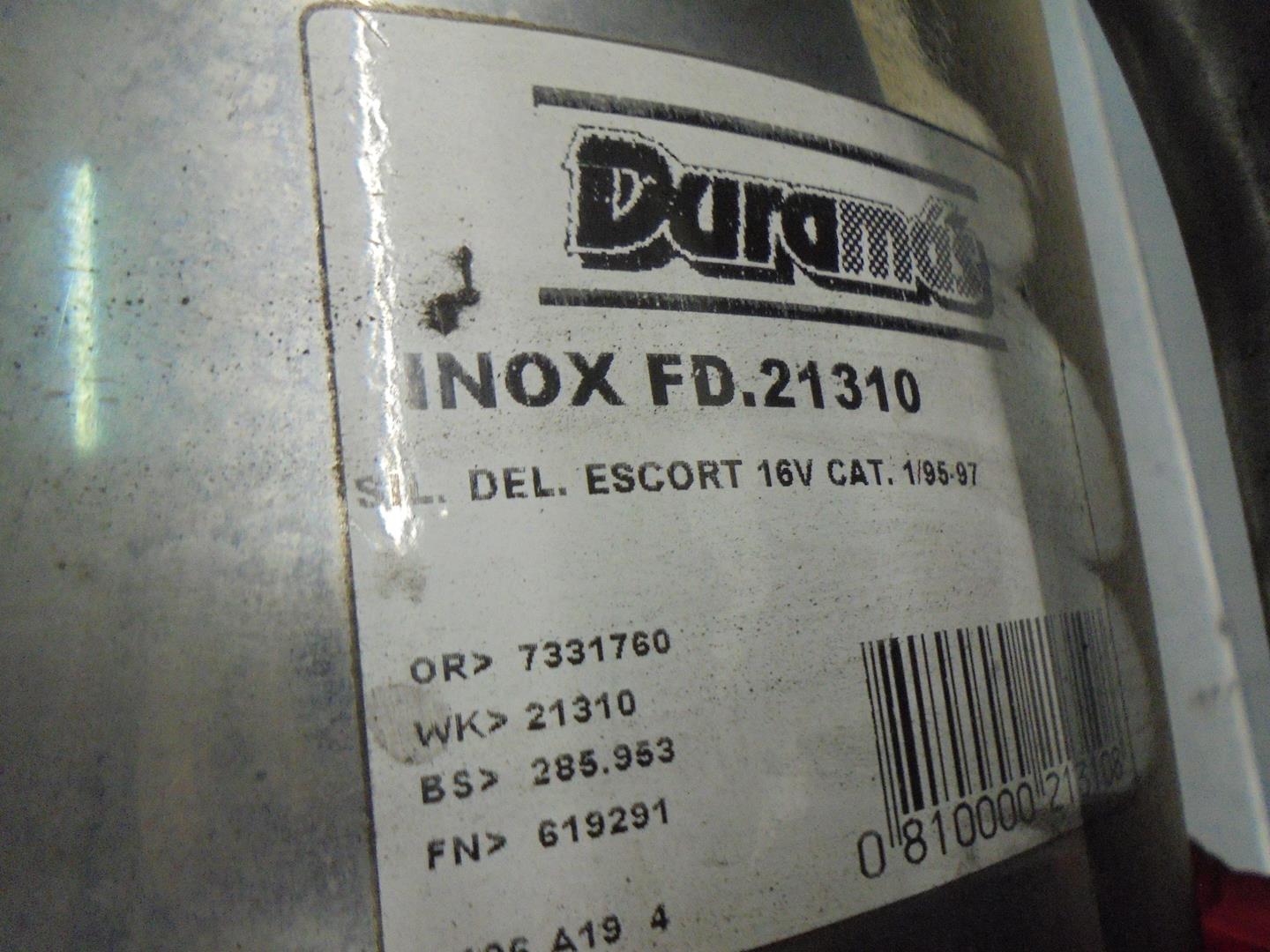 FORD Exhaust FD21310, FD.21310, DURAMAS 21465167