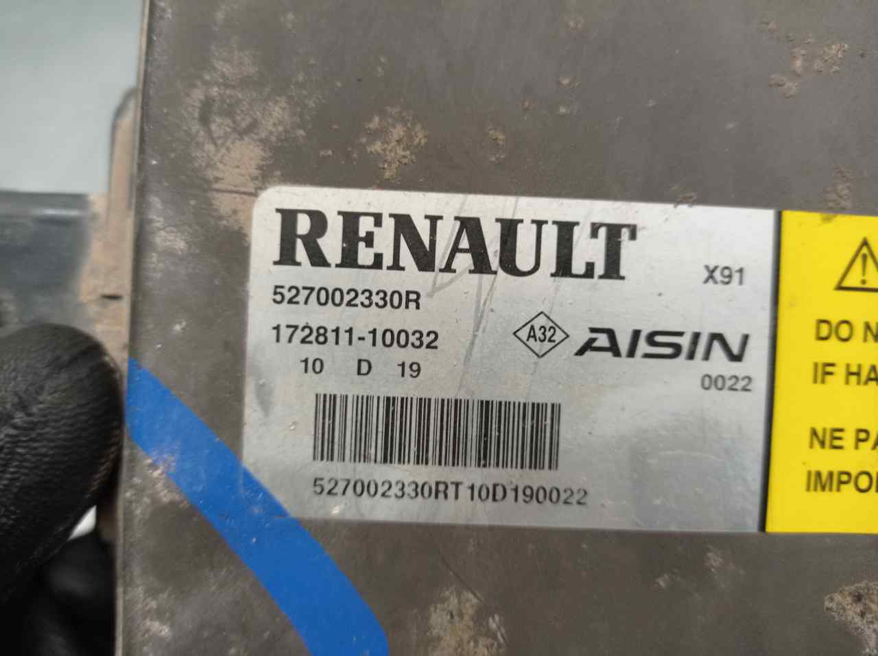 RENAULT Laguna 3 generation (2007-2015) Other Control Units 527002330R, 17281110032, AISIN 19885898