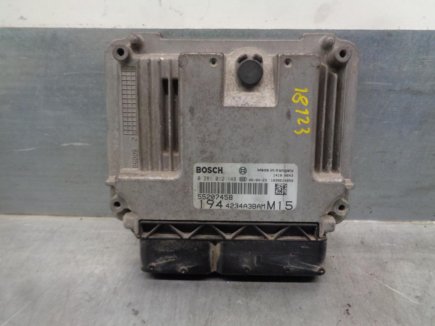 FIAT Croma 194 (2005-2011) Блок за управление на двигателя ECU 55202700, 0281012148 19931796