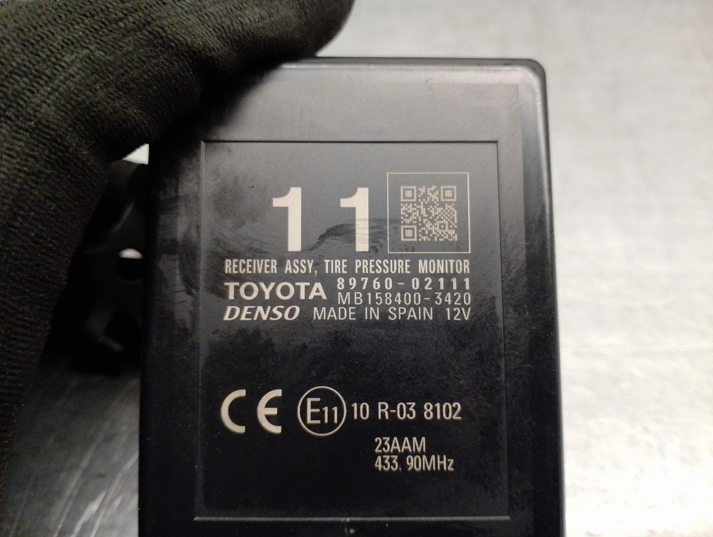 TOYOTA Auris Other Control Units 8976002111, MB1584003420, DENSO 24221838