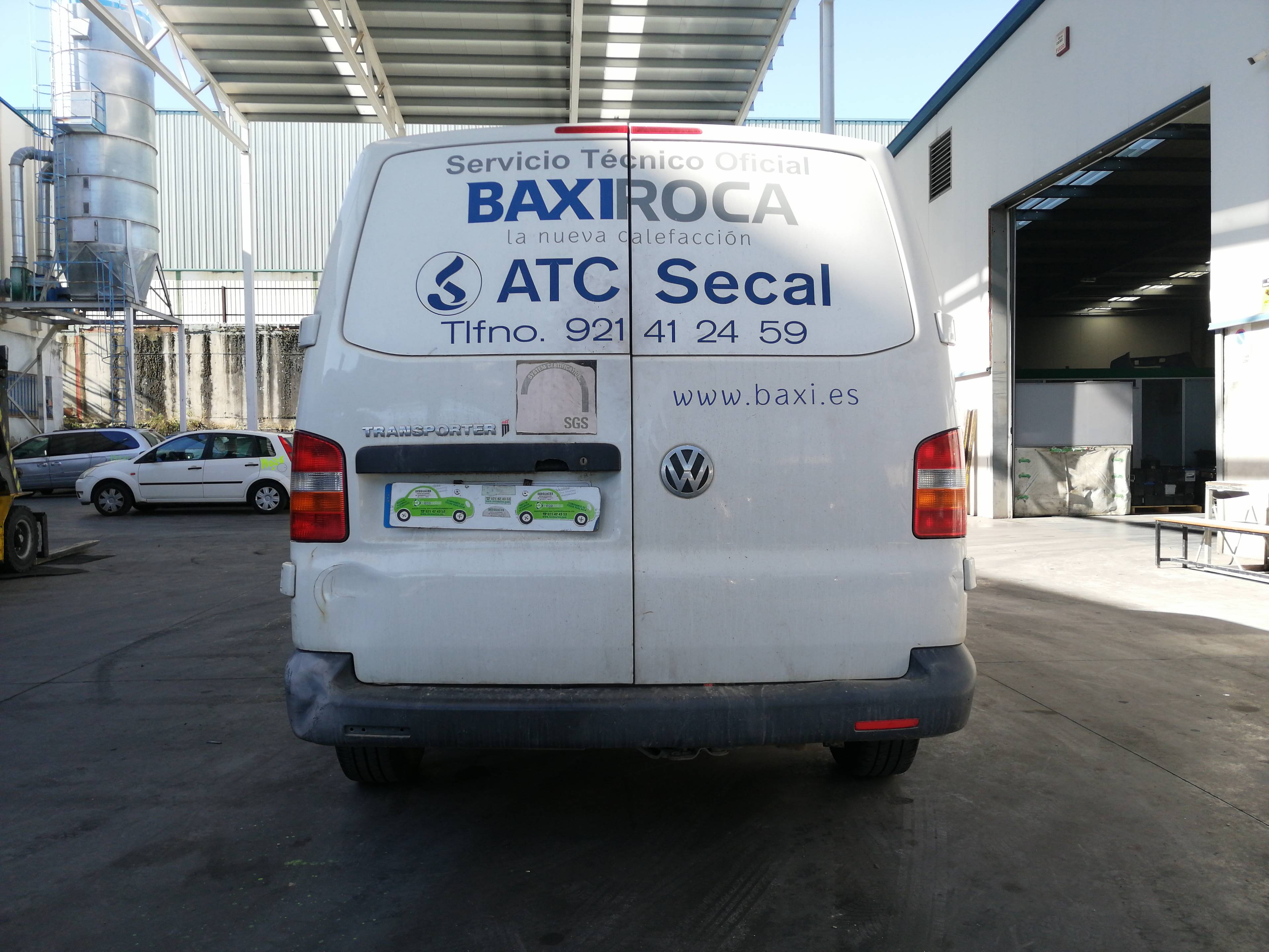 VOLKSWAGEN Transporter T5 (2003-2015) Venstre skjerm foran BLANCAROTULADA, 7H0821101E+ 19771254