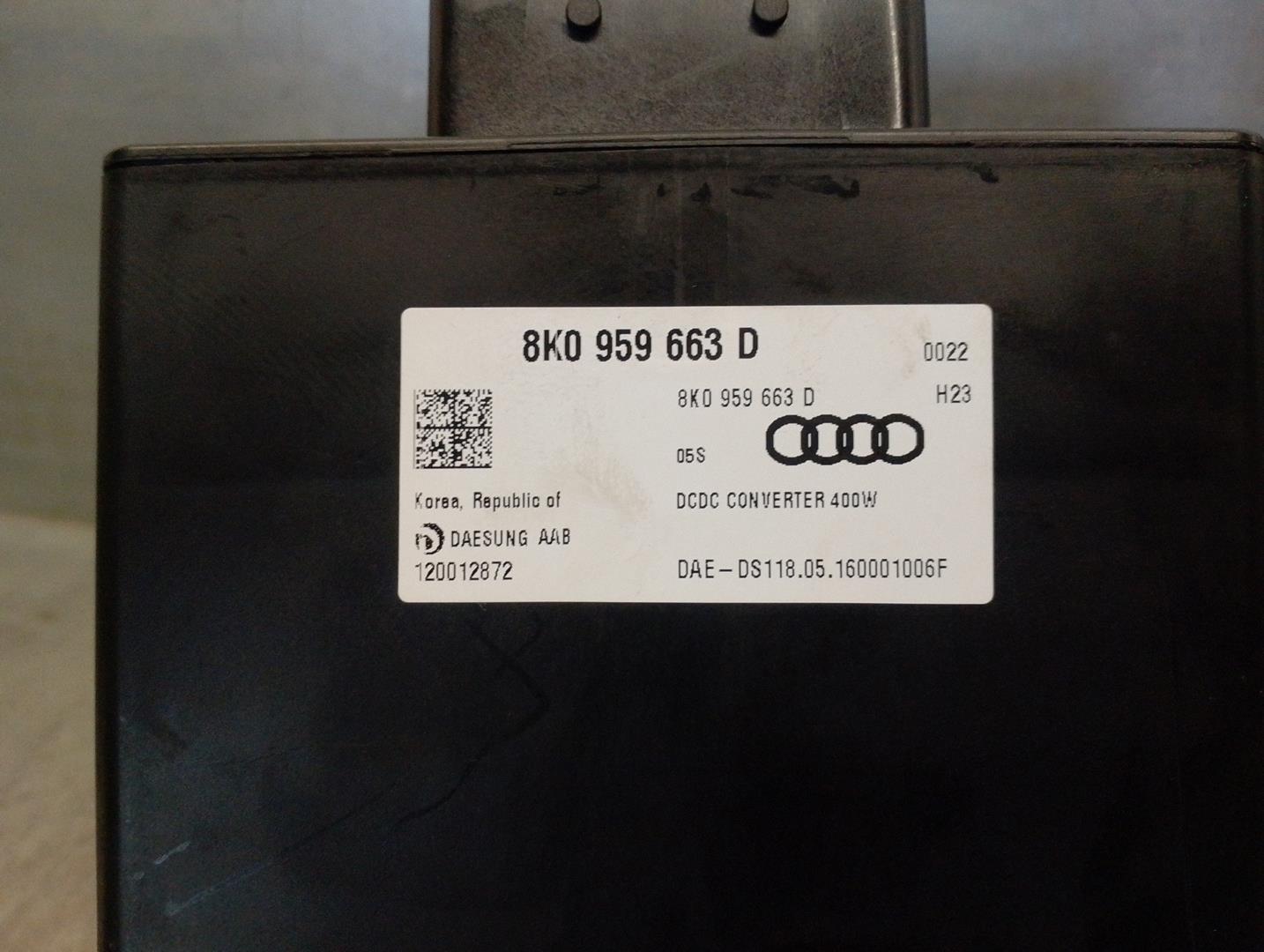 AUDI Q3 8U (2011-2020) Alte unități de control 8K0959663D, 120012872, DAESUNG 24225013