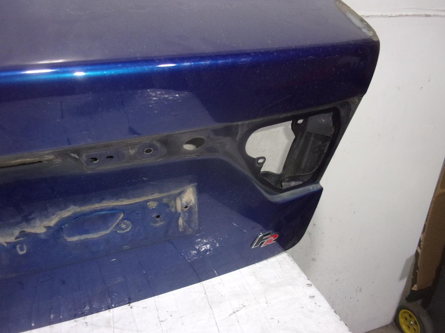 SEAT Toledo 2 generation (1999-2006) Bootlid Rear Boot 1M5827025D, AZUL, 4PUERTAS 24205941