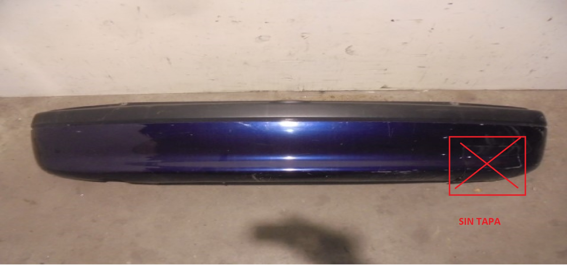 BMW Corsa B (1993-2000) Rear Bumper AZUL,5PUERTAS 19834557