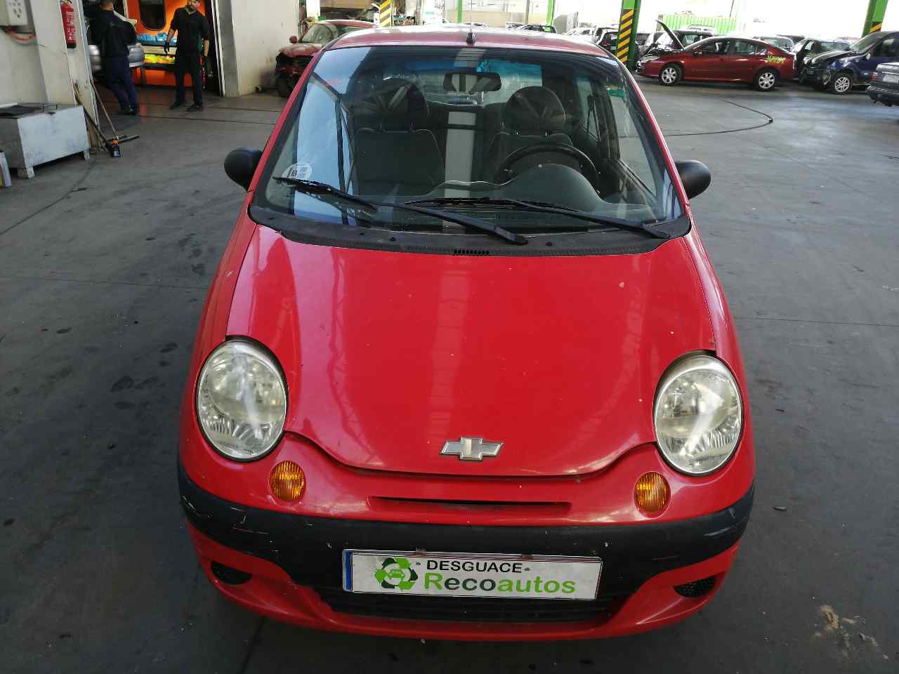 CHEVROLET Matiz 2 generation (2005-2010) Крыло переднее правое +ROJA 19840453