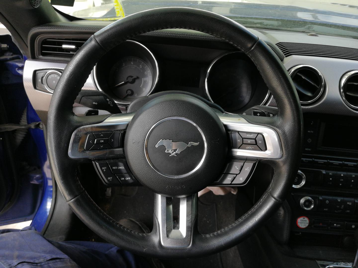 FORD USA Mustang 6 generation (2014-2024) Зеркало передней правой двери FR3B17682AJ, 3PINES, AZUL3PUERTAS 24155091
