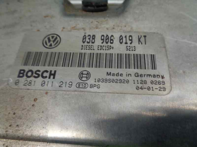 SEAT Cordoba 2 generation (1999-2009) Engine Control Unit ECU 038906019KT, 0281011219 19753165