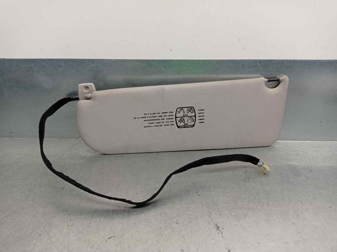 FIAT Ulysse 2 generation (2002-2010) Right Side Sun Visor 9464423477, 2PINES 19810754