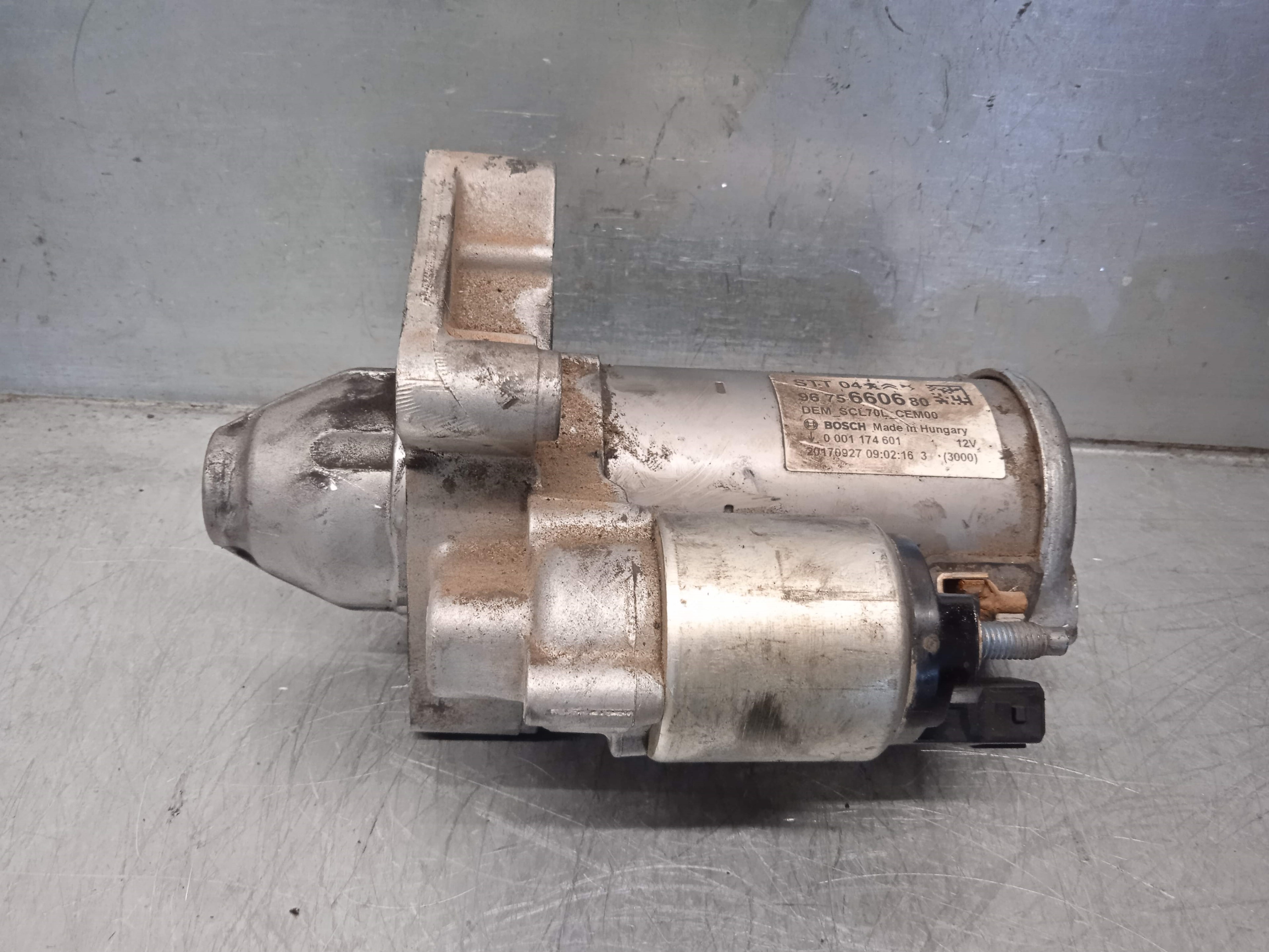 PEUGEOT 308 T9 (2013-2021) Starter Motor 9675660680,0001174601 19820154