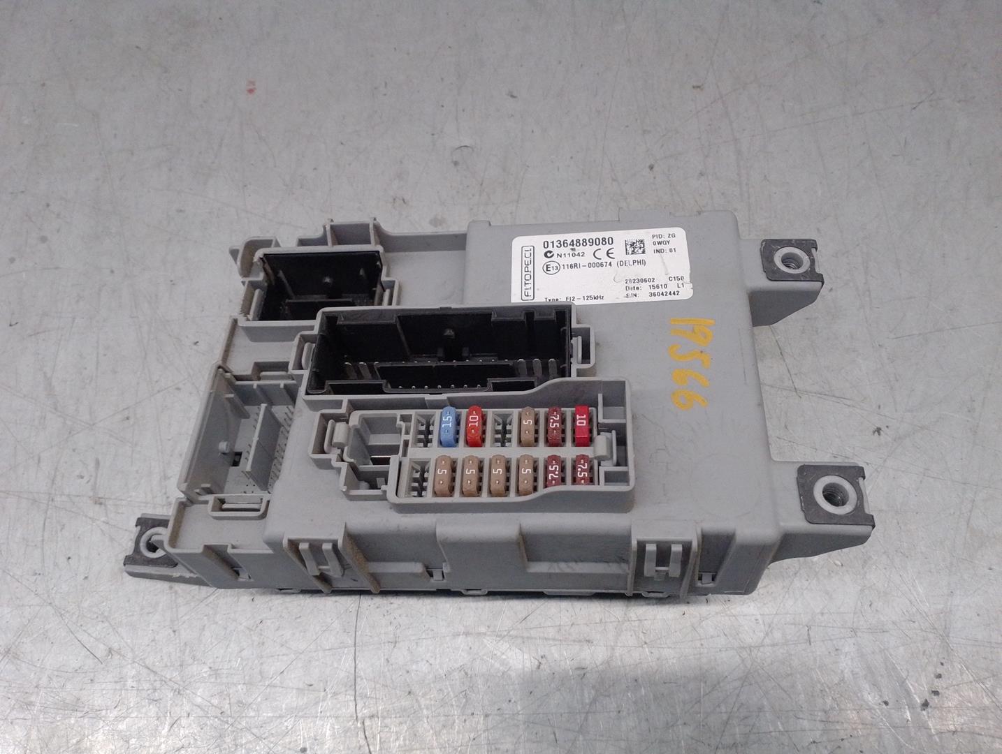 PEUGEOT Bipper 1 generation (2008-2020) Fuse Box 01364889080, 28230602, DELPHI 24207620