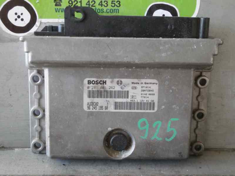 CITROËN Xantia X1 (1993-1998) Engine Control Unit ECU 9624519580,0281001262 21678158